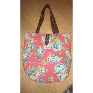 Floral tote