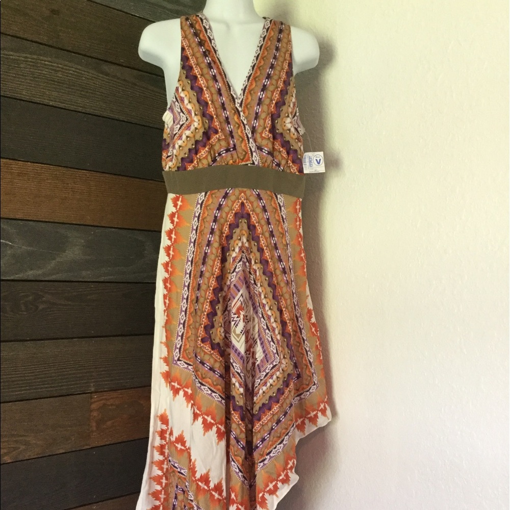 Fun!! Antonio Melani multi color dress NWT SIZE 6!