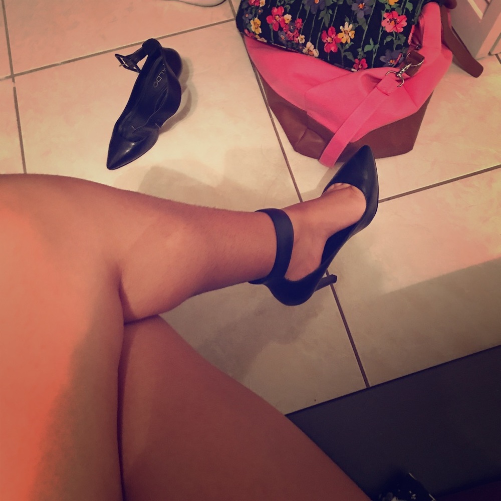 Aldo Black Elegant heels