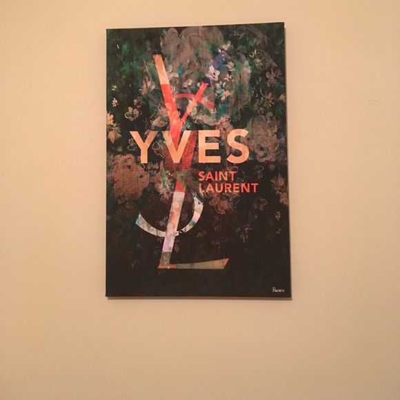 Yves Saint Laurent 80" x 35" Print - Picture 2 of 8