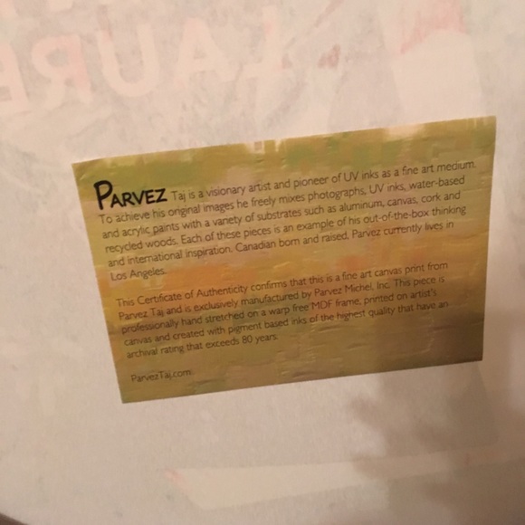 Yves Saint Laurent 80" x 35" Print - Picture 7 of 8