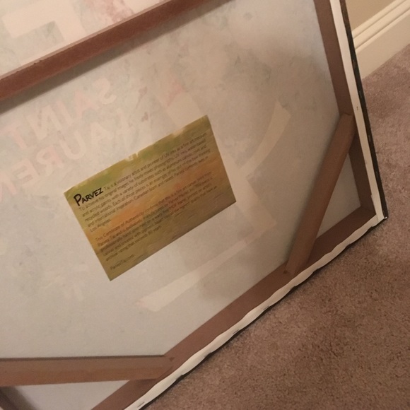 Yves Saint Laurent 80" x 35" Print - Picture 8 of 8