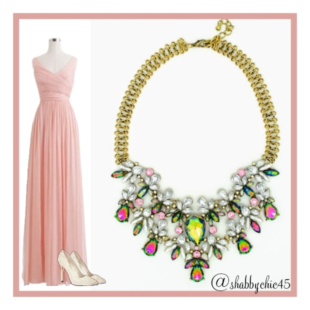 Northern Lights Statement Necklace - Picture 2 of 3