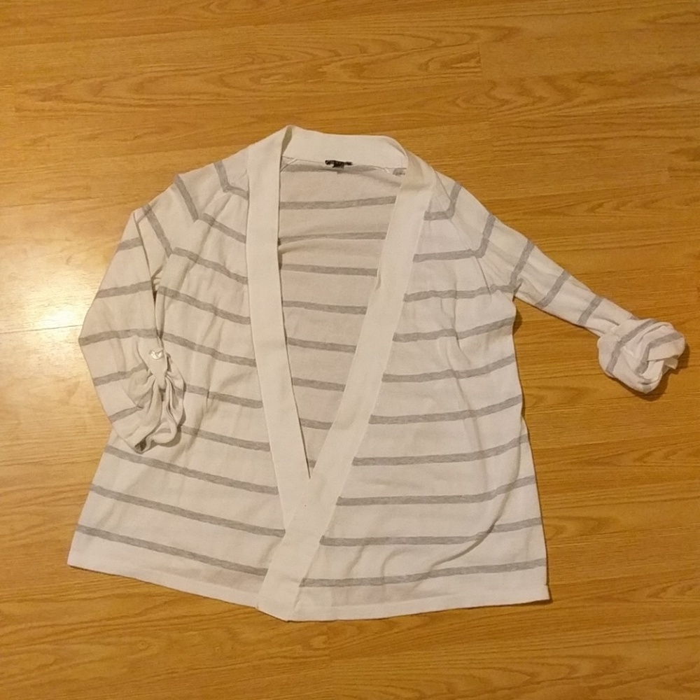 Express Stripped Cardigan