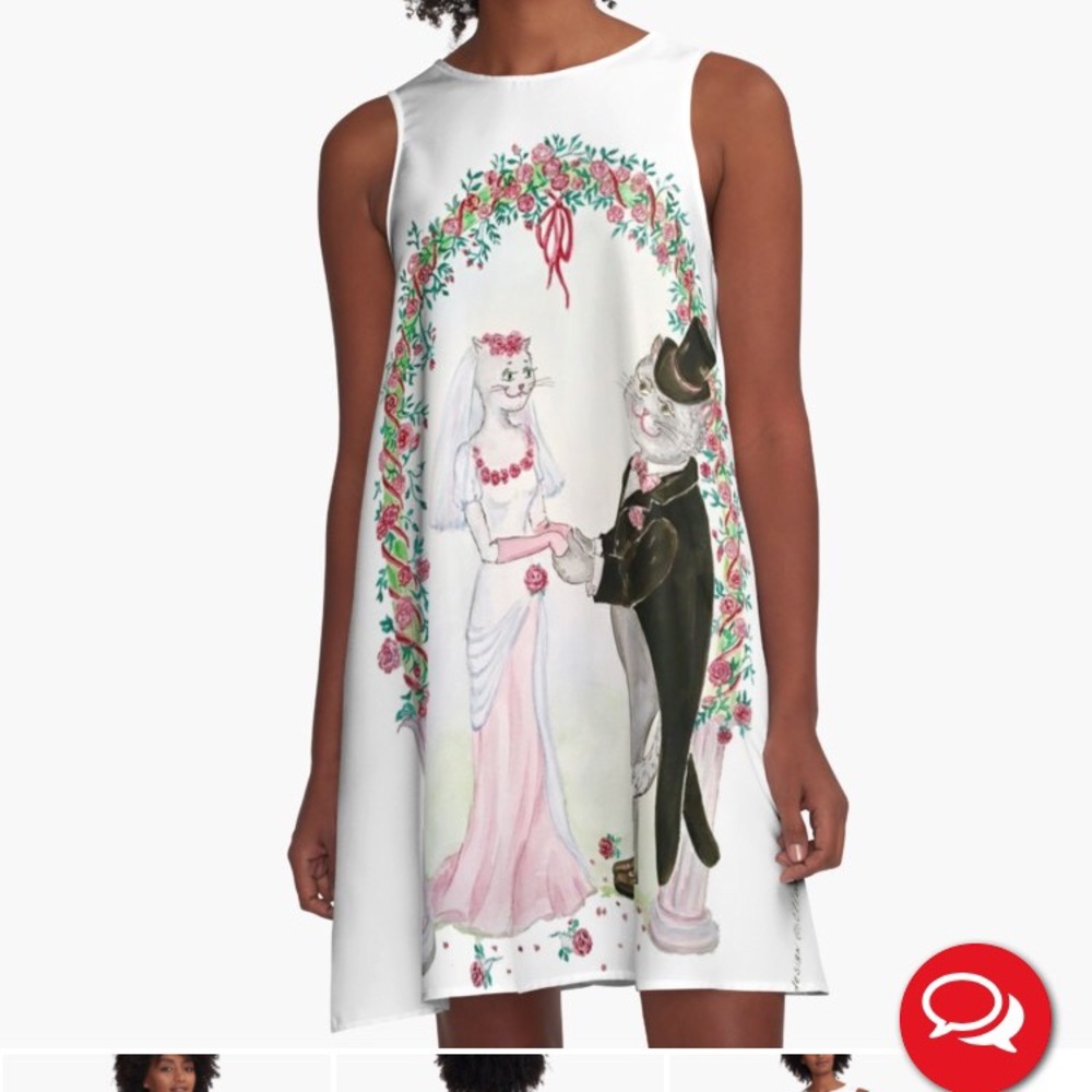 Wedding dress.