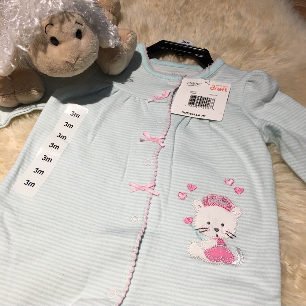 Little Me one piece Footie Baby