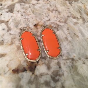 Kendra Scott Elle earrings in orange