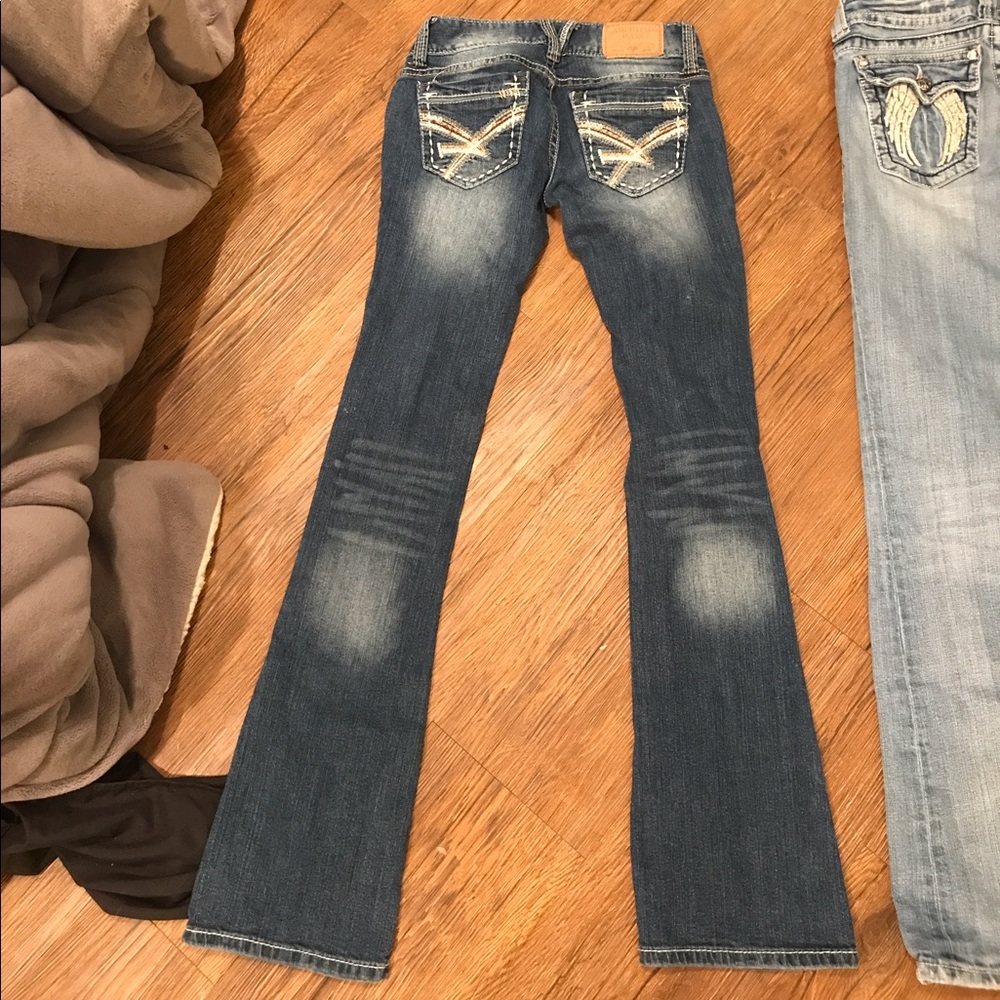 Size 0 wet seal jeans