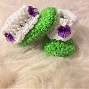 Green booties