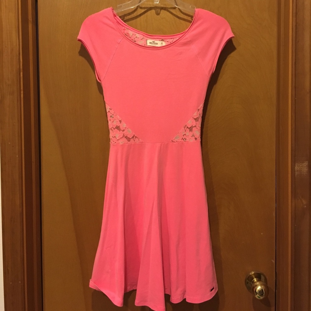 Pink cotton dress