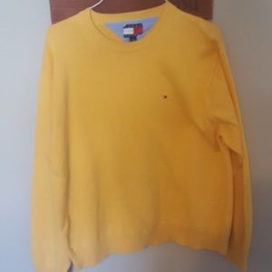 Tommy Hilfiger XL Crew Neck sweater  Yellow