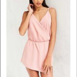 Urban outfitters pink romper