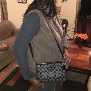 Authentic Coach purse w/ wallet