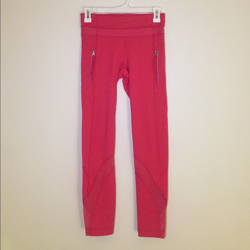 Pink Lululemon leggings
