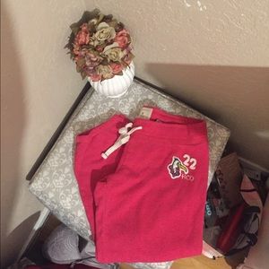 Pink Hollister Warm Pants