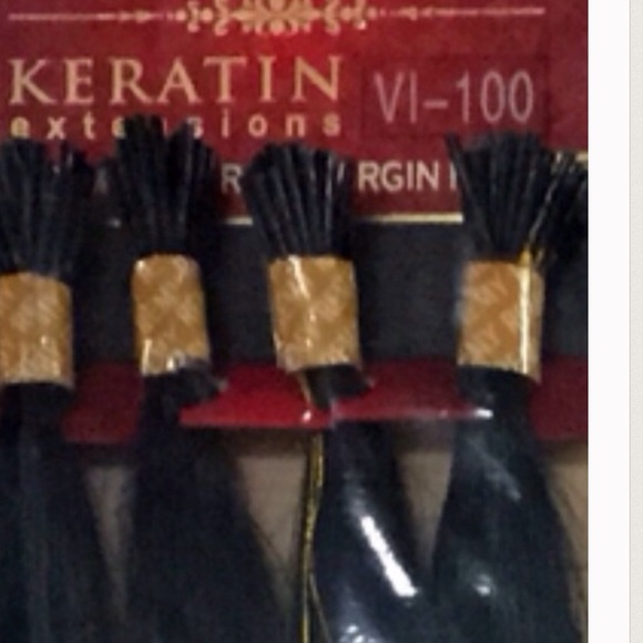 New 2pack 100 keratin Itips human hair extensions main image 8