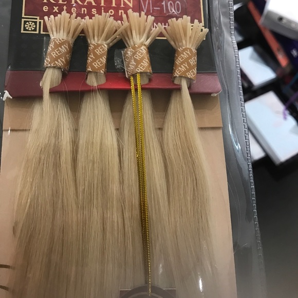 New 2pack 100 keratin Itips human hair extensions main image 7