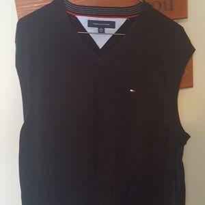 Tommy Hilfiger XL Navy VNeck Sweater Vest