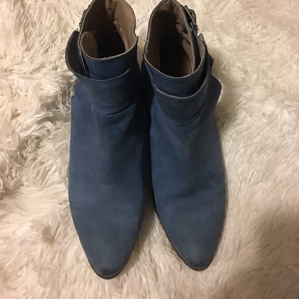 Blue Free People booties
