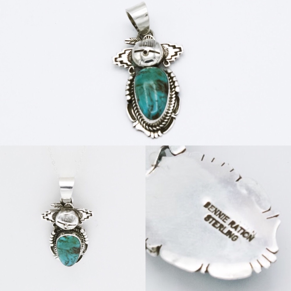 Bennie Ration Kachina Pendant SP0028