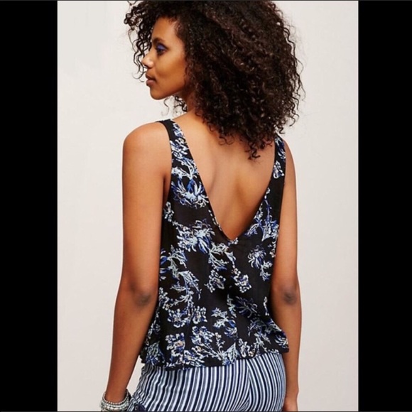 ❗️LAST CHANCE LOWEST❗️ FREEPEOPLE floral tank - Picture 2 of 4