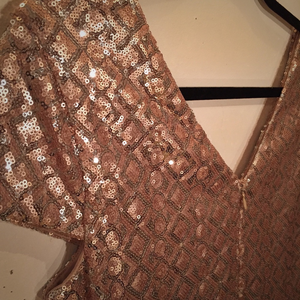 Little Black Glitzy Dress.