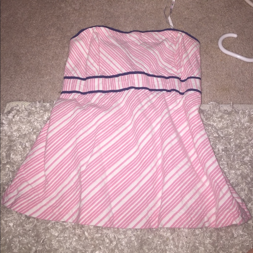 Lilly pulitzer strapless top