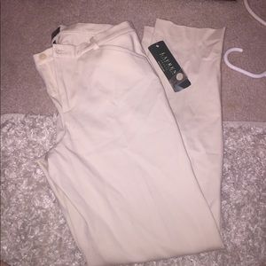 Brand new white ralph lauren pants