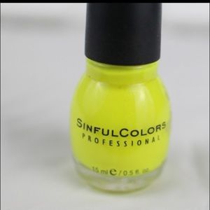 Sinful Colors Fusion Neon Melon Nail Polish Hot