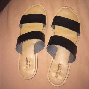 Two strap sandals