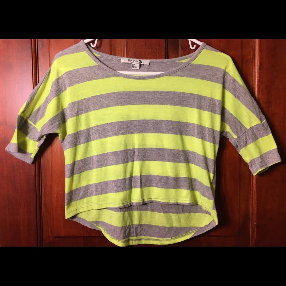 Striped Crop Top 🌟