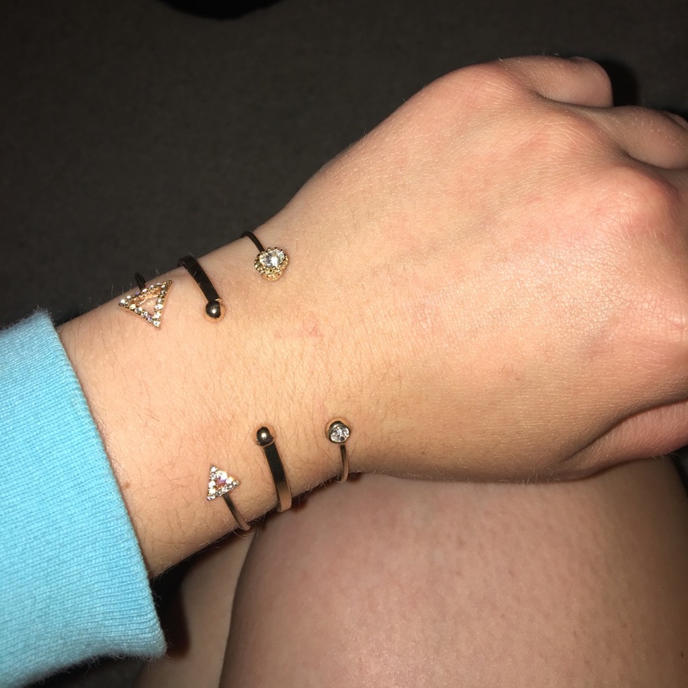 Aldo adjustable bangles