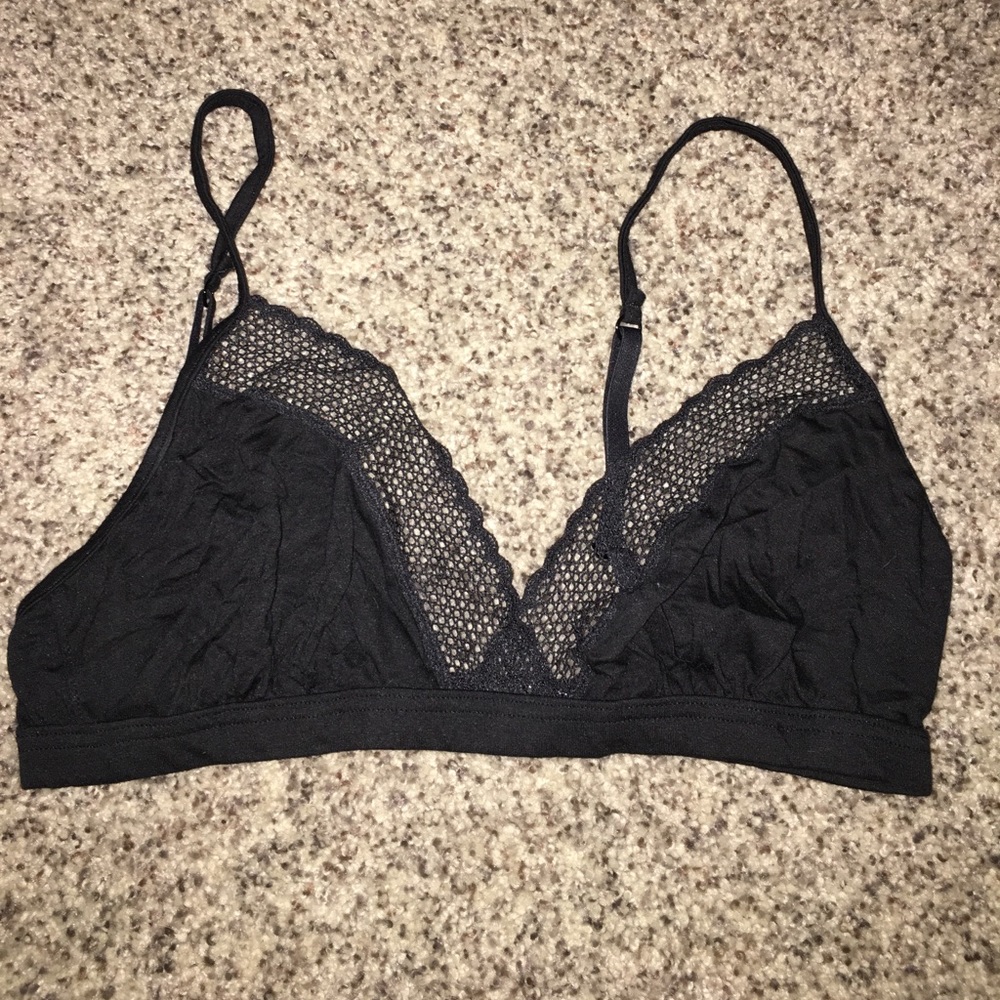 Black bralette