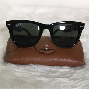 Ray-Ban Black Bendable Wayfarer | polarized