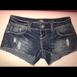 Jean shorts