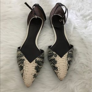 Tory Burch Snakeskin Shoes | Flats