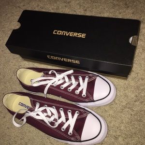 (Burgundy) Converse Chuck Taylor All Star Low Top