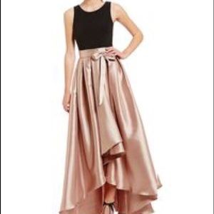 Xscape Two Tone High Low gown