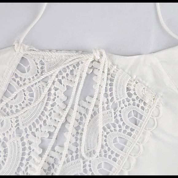 LACE BORDER OPEN SIDE TANK - Picture 6 of 8