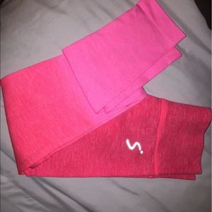 Pink legging pants!