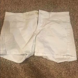 BRAND NEW WHITE SHORTS!
