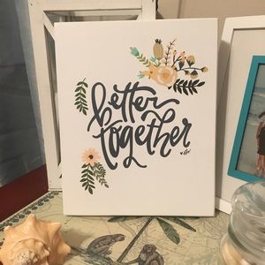 Better Together Wall Art