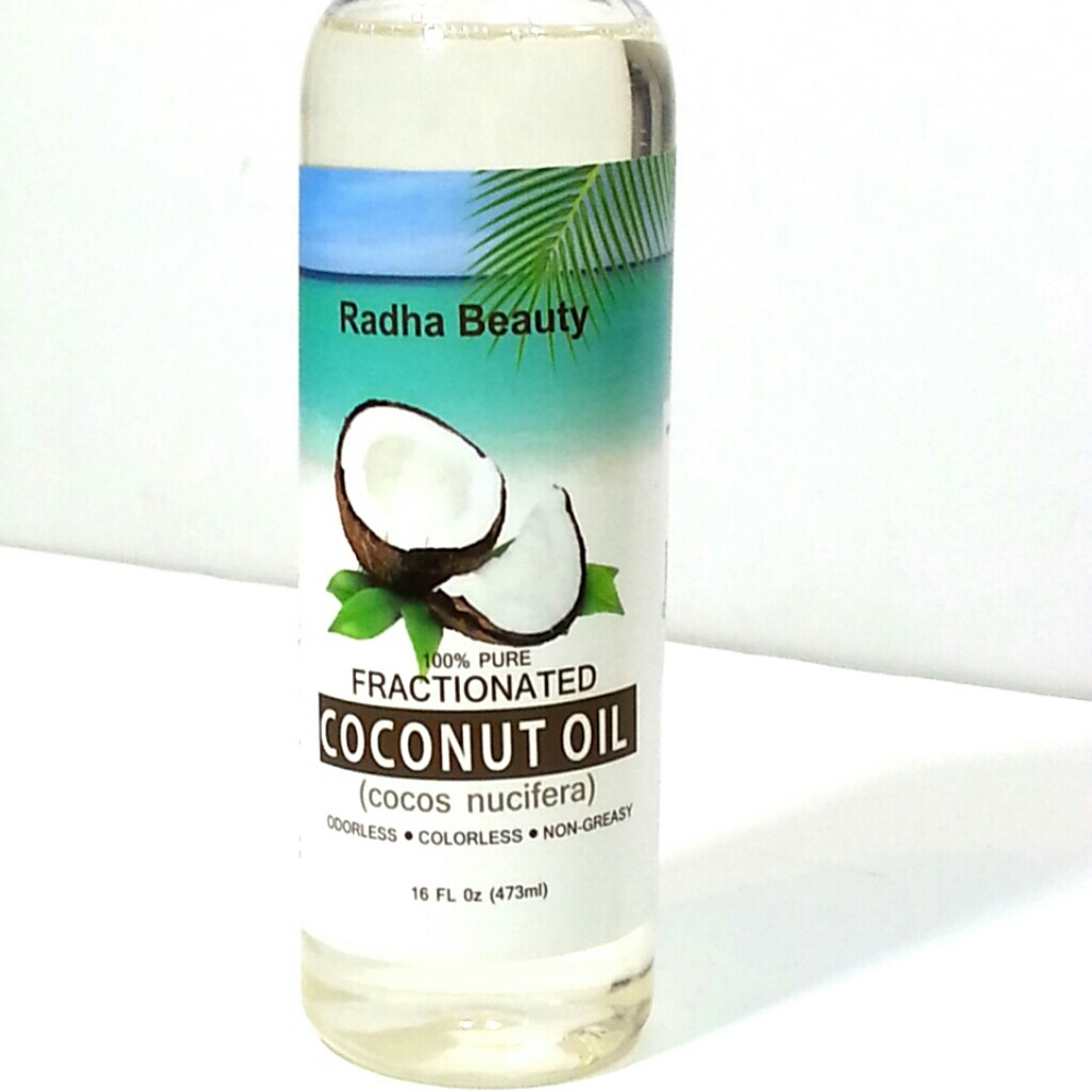 Fractioned Rahda Original Coconut oil 100% pure