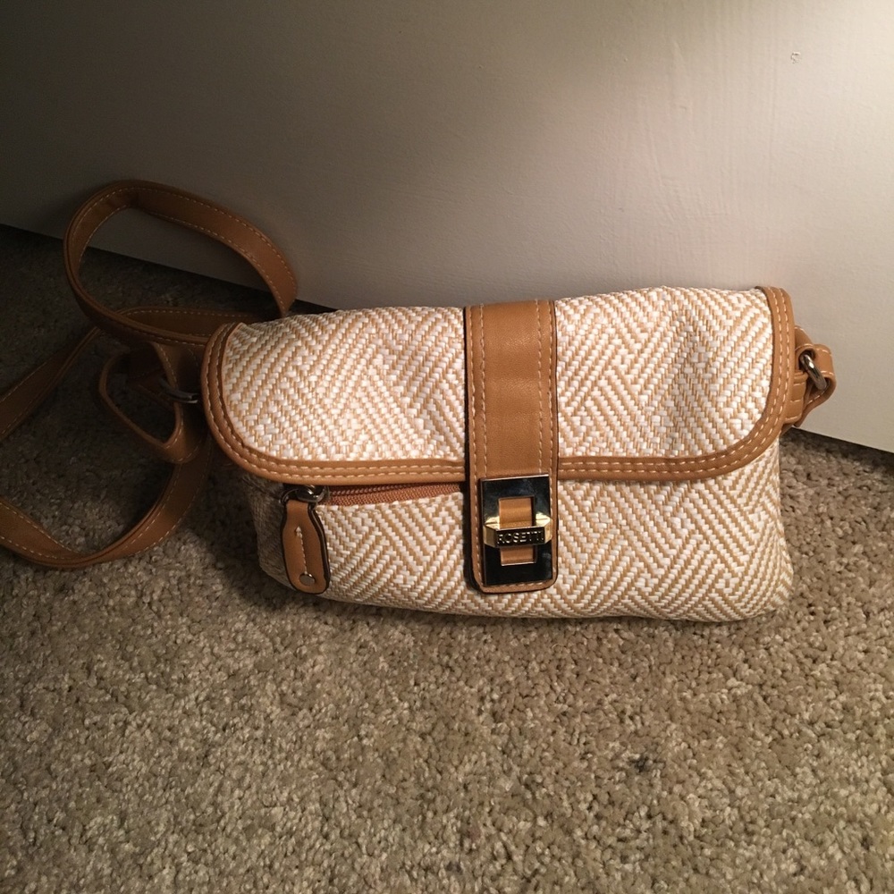 Rosetti Basket Woven Pattern Crossbody