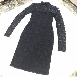 Black Lace MODA International Dress, SZ Small