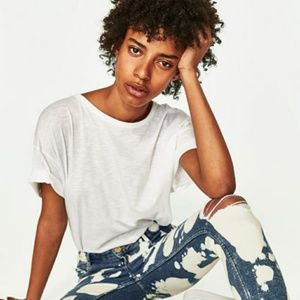 Zara low rise jeans