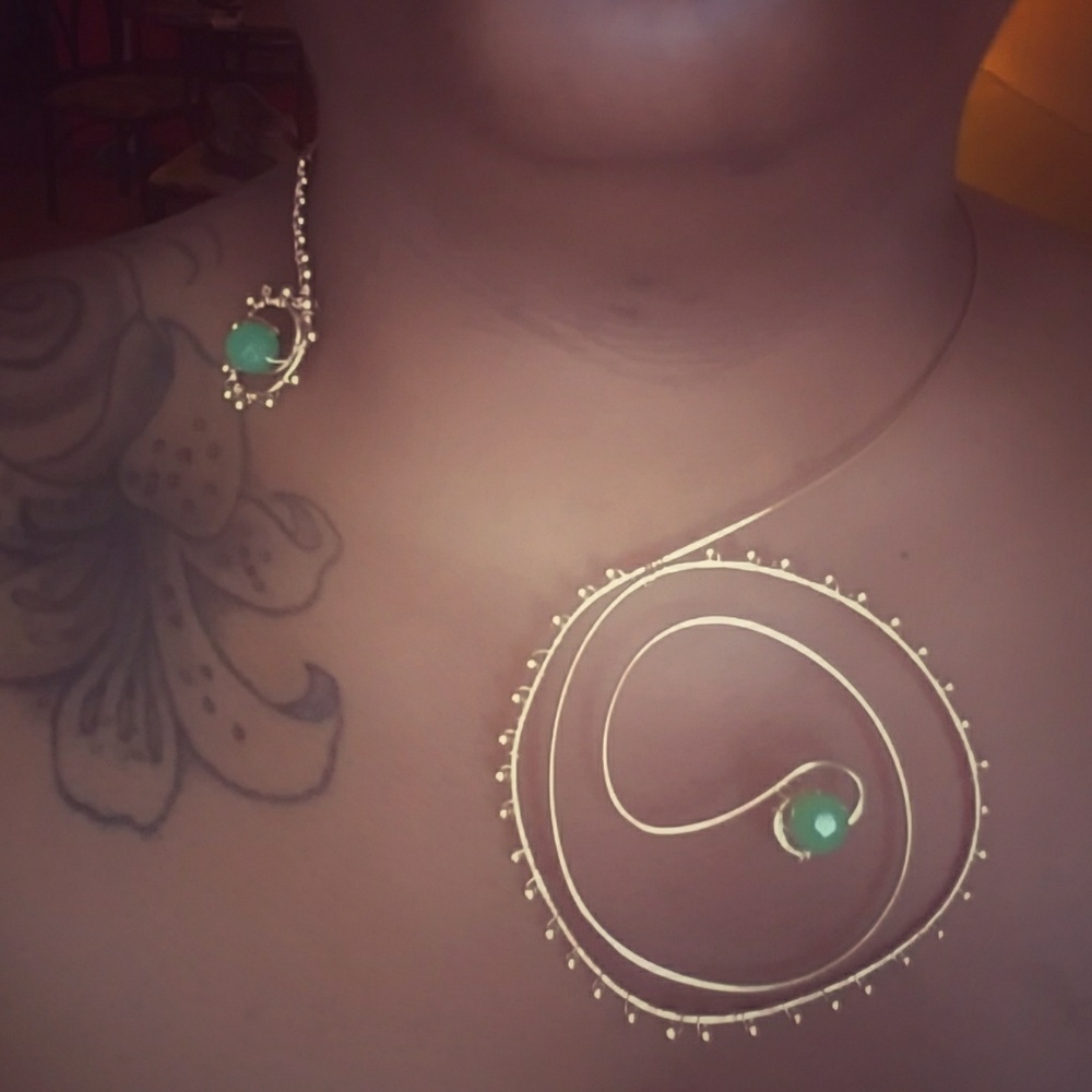 Handmade Wire Necklace