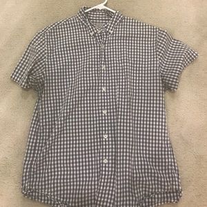 Men's short sleeve Jcrew button up