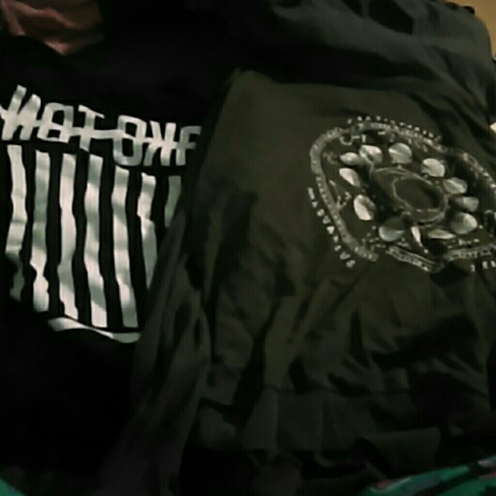 Two H&M shirts