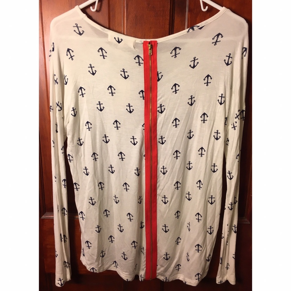 Anchor Pattern Long Sleeve Shirt ⚓️ - Picture 4 of 6